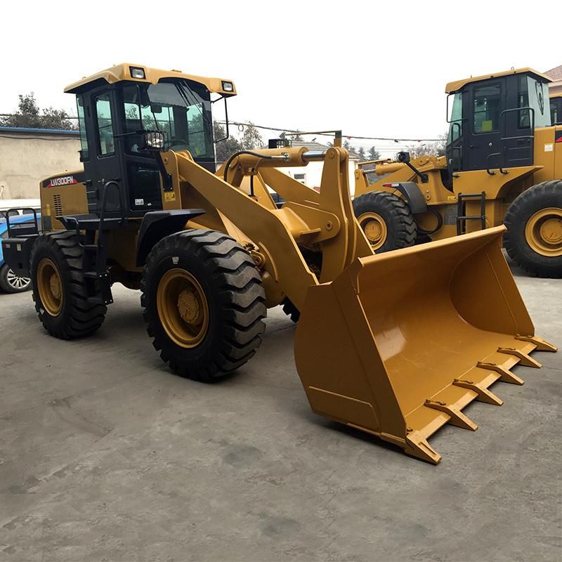 China Brand Small 3ton Front End Bucket Loader Lw300fn Wheel Loader