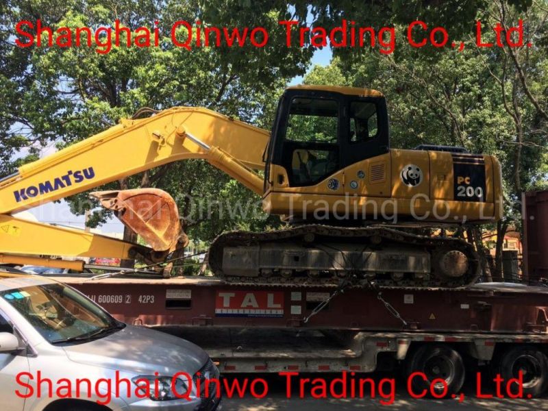 Japan 4D88e Engine Mini Excavsator Used Komatsu PC55mr-2 Crawler Excavator with Dozer Blade for Sale