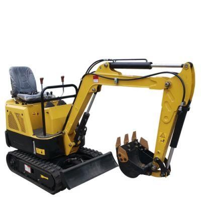 800kg 1000 Kg Mini Excavator Crawler Excavator with Diesel Engine