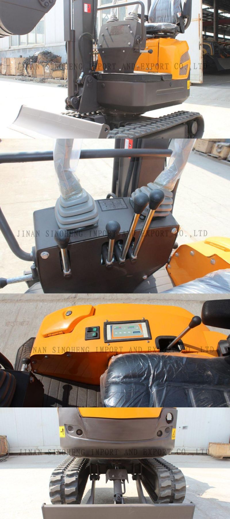 Mini Excavator Sh16 China Small-Scale Excavator Operating Weight 1.4t