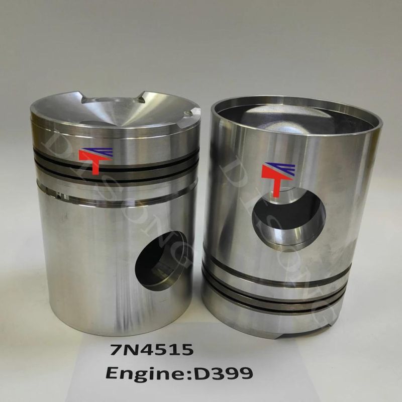 High-Performance Diesel Engine Engineering Machinery Parts Piston 7n4515 for Engine Parts D353 D375 D398 D399 Generator Set