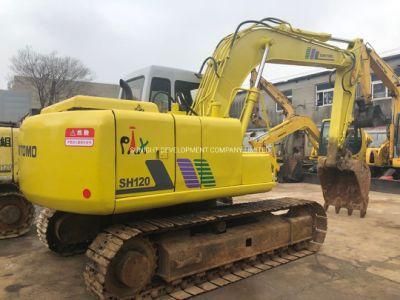 Good Condition Sumitomo Sh120 12t Crawler Excavator Sh120A1 Sh120c1