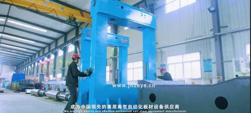 CNC Cutting Machine/Safe and Reliable Slitting and Cut to Length Combined Machine Line for Steel Structure/Auto/Metal Processing Factory/Group