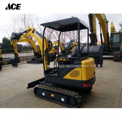 New Design Garden Farm Mini Crawler Excavator Price