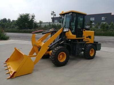 Stable and Reliable Operation Farm House Use Machine 1t Rated Mini Wheel Loader Small Loader