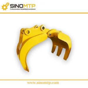 Excavator Attachment Mechanical Grab Bucket for Grab Wood or Steel