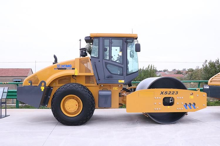 XCMG Official Manufacturer Single Drum Vibratory Road Roller Xs223