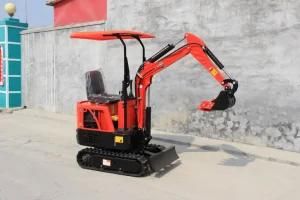 Low Cost 1 Ton Crawler Hydraulic Mini Excavator with Quick Change