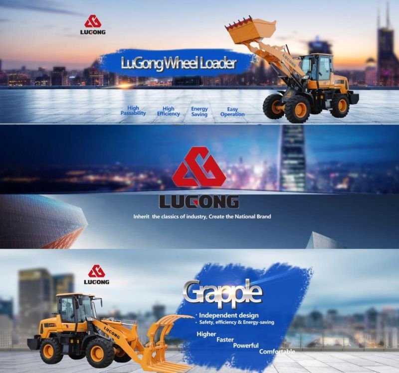 2ton China Mini Wheel Loader Farm Loader with CE Certificate