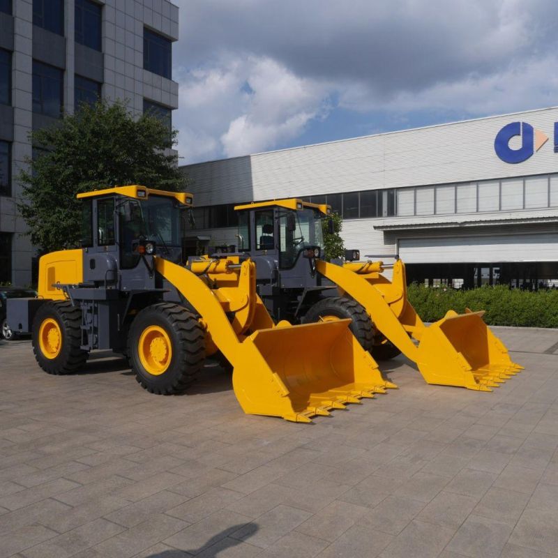 Chinese Brand Grass Fork 3.6ton Mini Front Wheel Loader