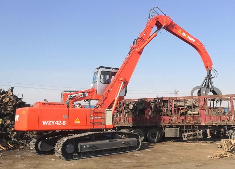 Bonny 42ton Crawler Scrap and Waste Material Handling Machine Made in China