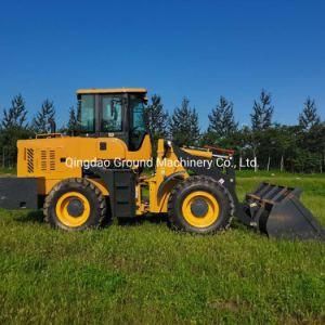 Brand new construction equipment, engineering equipment , wheel loader with bucket, shovel