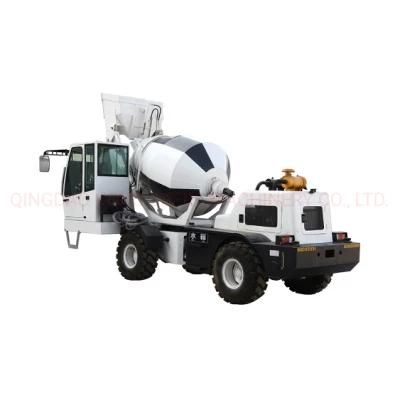 1.5cbm Mini Self Loading Mobile Concrete Cement Mixer Construction Mixing Machine Machinery Truck