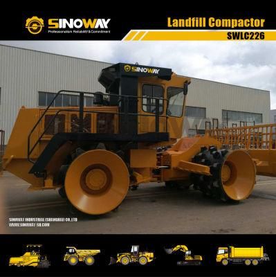 26 Ton Soil Landfill Compactor for Trash and Garbage
