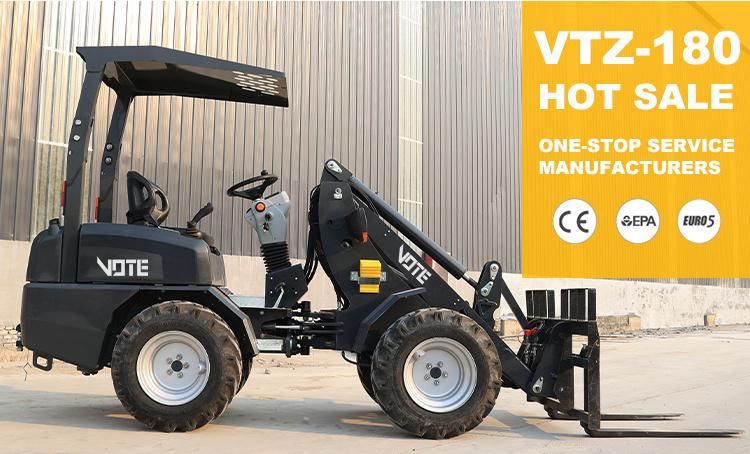 High Performance Cheap Price Compact Wheel Loader for European Markets