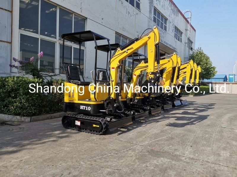 Mini Excavator 1 Ton Small Digger/Micro Digger/Hydraulic Excavator Machine with 0.025 Cbm Bucket
