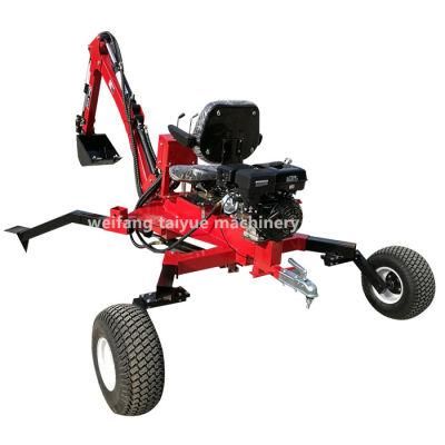 ATV UTV Can Be Towed Backhoe Towable, Towable Backhoe Diesel Engine