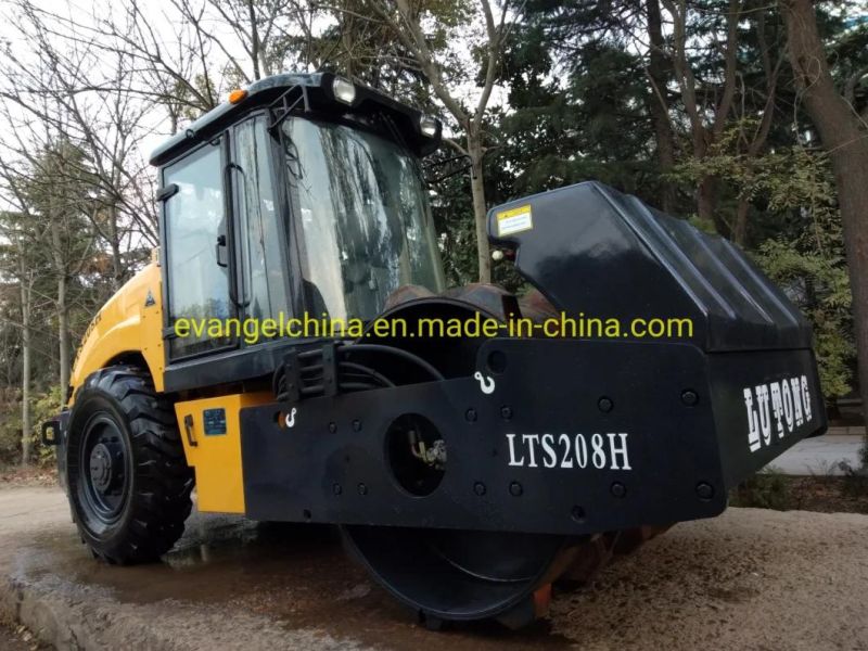 8000kg Small Hydraulic Single Drum Road Roller Lts208h