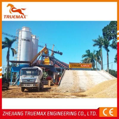 Hot Sale 60m3/H Mobile Concrete Batch Plant for Sale