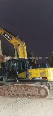 Secondhand Sy205 Medium Excavator in Stock for Sale Good Condition