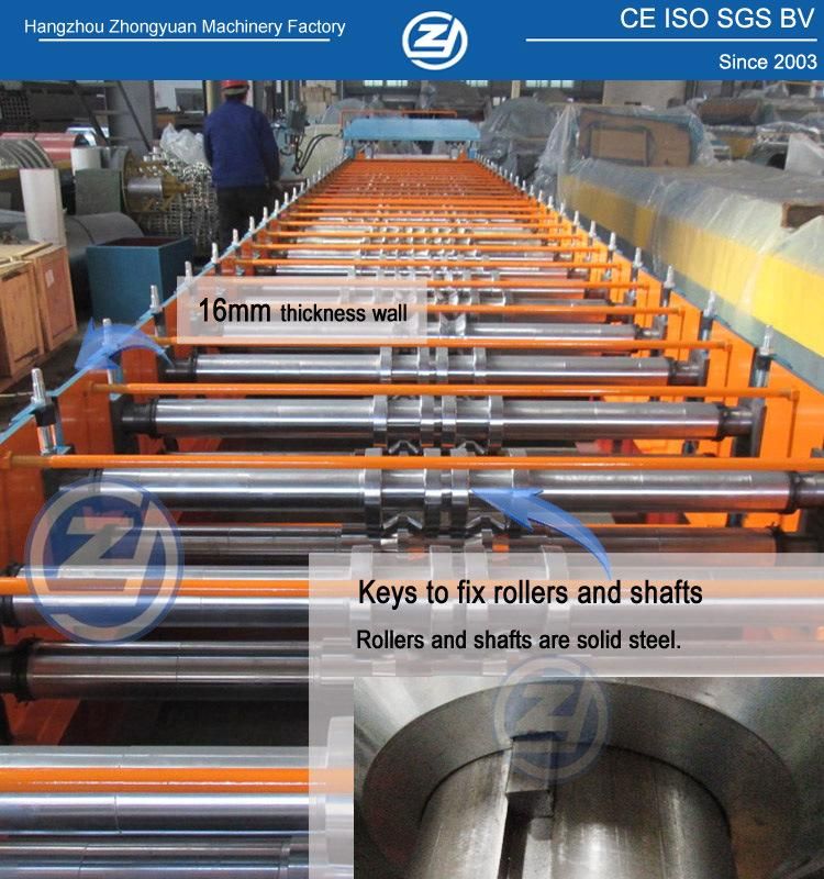 Corrugated Steel Sheet Metal Roof Roll Forming Machine Roof Panel Making Machine Metal Roof Panel Roll Forming Factory Price with ISO9001/Ce/SGS/Soncap