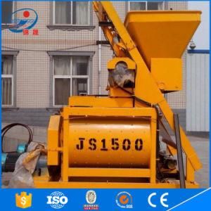 Js Type Stationary Double Twin Shaft Js1500 Concrete Mixer