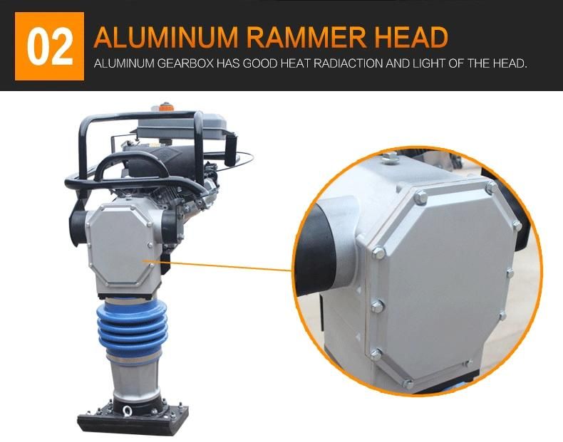 Vibrating Jack Rammer Tamping Rammer for Wholesale