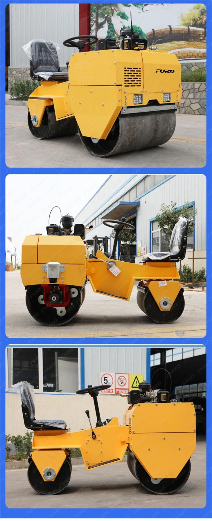Cheap Price 700kg Two Wheel Road Roller Machine for Sale