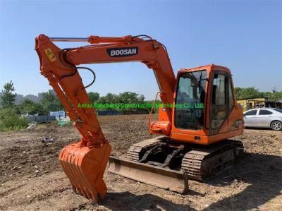 Low Working Hours Used Crawler Excavator Doosan Dh80 Excavator