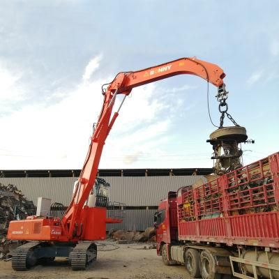 China Wzyd42-8c Bonny 42 Ton Hydraulic Material Handler with Magnetic Plate
