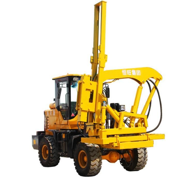 Guardrail Post Pile Driver/Hydraulic Walking Pile Driver with Low Price