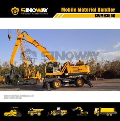 China Wheel Material Handler 35 Ton Pick &amp; Carry Machine