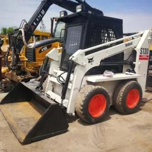 Used Mini Skid Steer Loader Bobcat S130 Original From United States