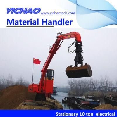 19 Meter Boom Crawler Material Handler for Steel Scrap