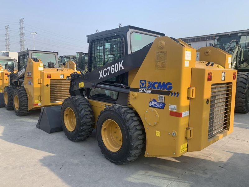 XCMG Skid Steer Loader Xc760K Multifunction Equipments Loader Price (more models for sale)
