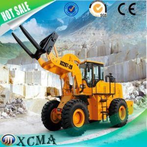 Made in China Container Forklift Loader Front Block Handler Wheel Loader