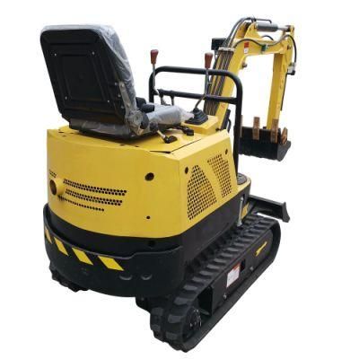1 Ton Hydraulic Crawler Digging Machine Farm Excavator for Garden