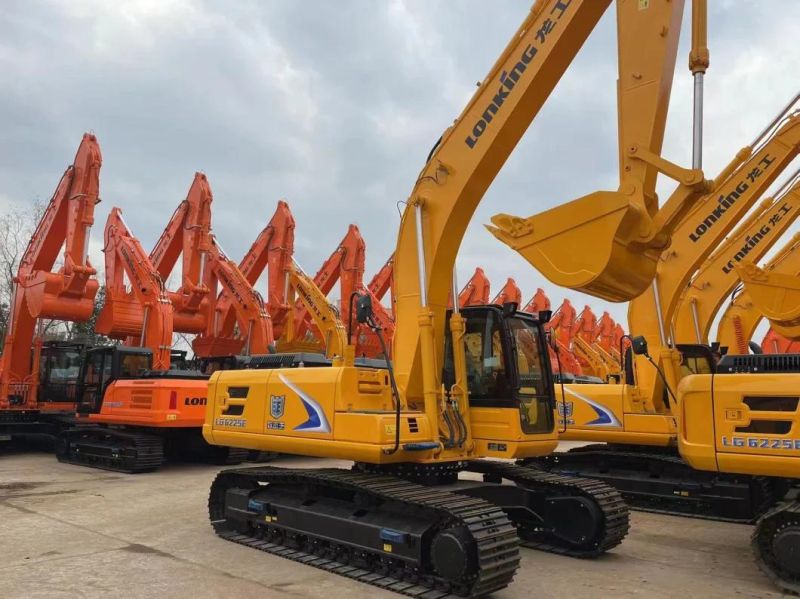 Lowest Price China 22 Ton Lonking Hydraulic Excavator (CDM6225)