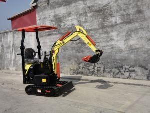 Crawler Excavator 1.3tons Chassis Mini Digger for Sale Durable in Use