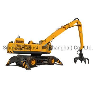 Good Quality Grabber Excavator 25ton Tyre Material Handling Equipment