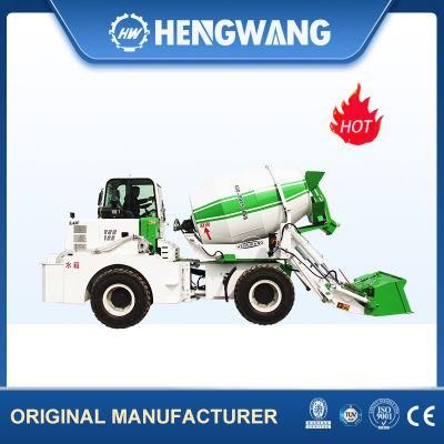 4X4 Drive 2.4m3 Concrete Mixer Truck