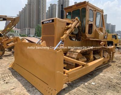 Construction Hydraulic Machine Used Cat D7g Used Bulldozers with Ripper