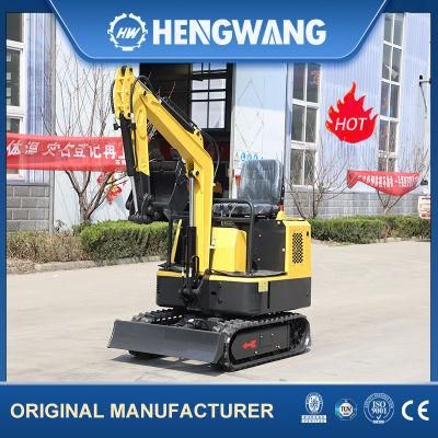 China Popular Hydraulic Mini Excavator with 0.025cbm Bucket Capacity