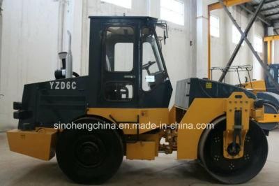 Mechanical Drive Hydraulic Vibratory Roller with Single Drum Yz6c