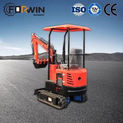 CE Fw10A Mini Excavator with Euro V Koop Engine for Sale New