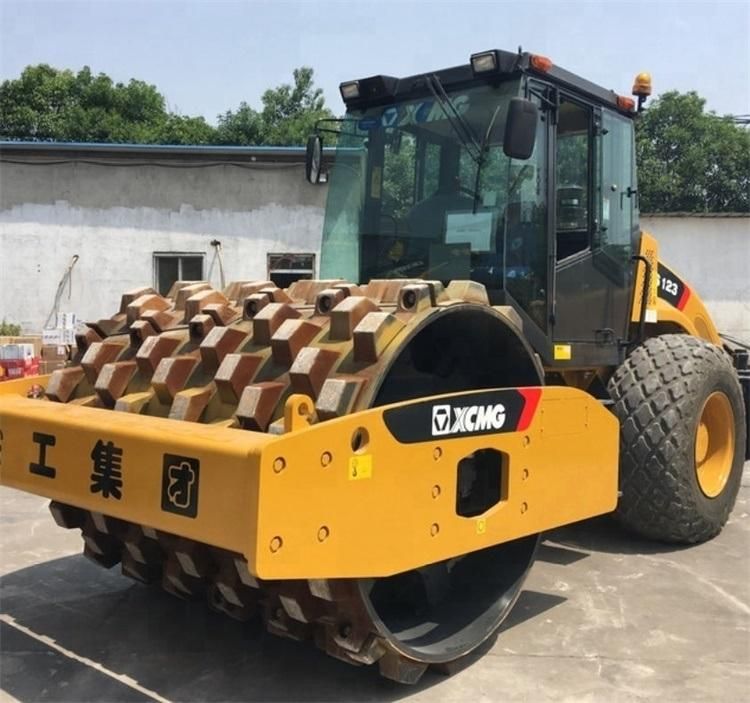 New Xs123 12ton Road Roller Full Hydraulic Single Cylinder Roller