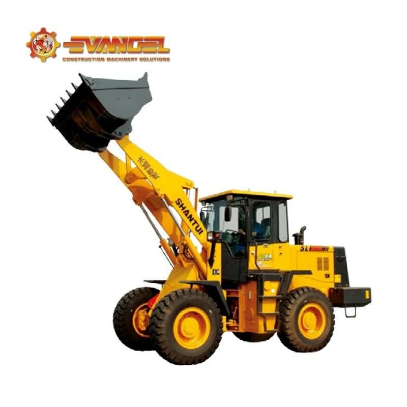 Famous Brand Shantui 8 Ton Big Size Wheel Loader SL80W in Stock