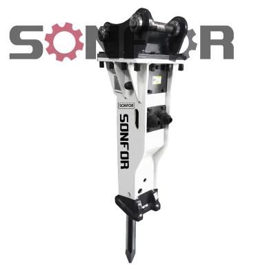 Sonfor 20tons Excavator Hydraulic Breaker Silence Type Hydraulic Hammer Rock Breaker