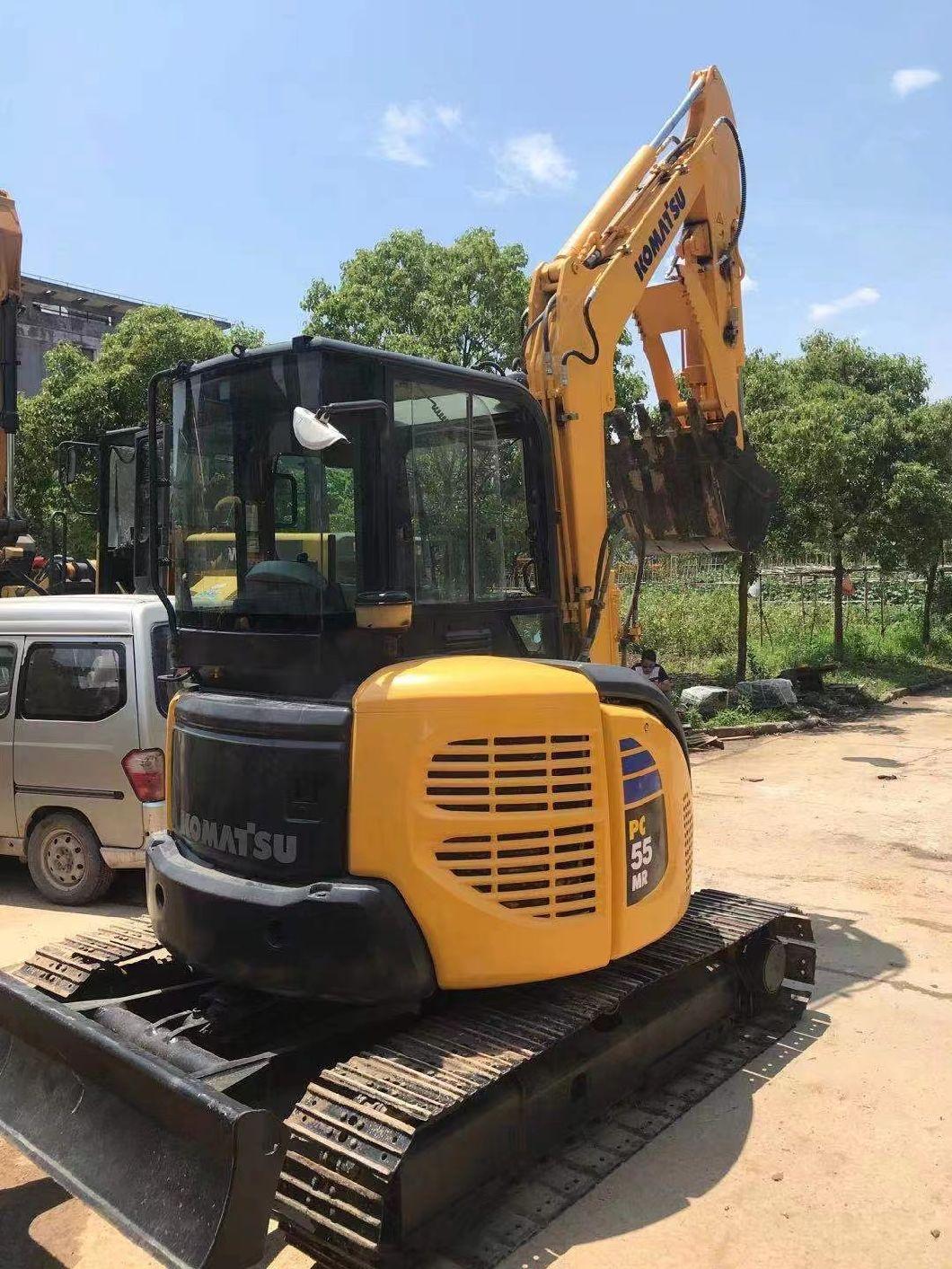 5% off Used / Second Hand Komatsu Excavator PC55 Mini Excavator with Well Maintance, Good Condition, Cheap Price on Sale (more model on sales)