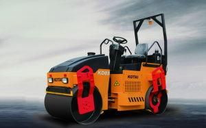 3 Ton Small Double Drum Vibratory Road Roller Drive Type